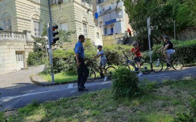 Prometna grupa na poligonu u Rijeci